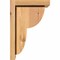 Ekena Millwork Crestline Smooth Corbel w/Backplate, Western Red Cedar, 7 1/2"W x 8"D x 12"H COR08X08X12CRE01SWR - alternate 2